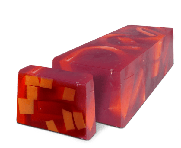 Handmade Glycerin soap Pomegranate and Papaya - 1kg - REFAN