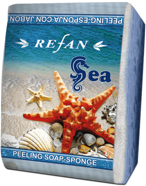 Peeling soap sponge Sea - REFAN