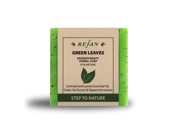 Herbal soap Green Leaves 120g - REFAN
