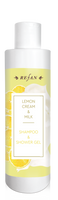 Shampoo and shower gel Lemon cream and Milk 250ml. - REFAN