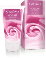 Hand cream Yogurt and Rose oil - REFAN