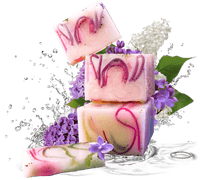 Handmade Glycerin soap Lilac & Clove 1kg. - REFAN