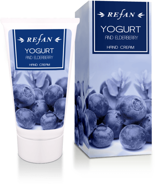 Hand cream Yogurt and Еlderberry 75ml. - REFAN