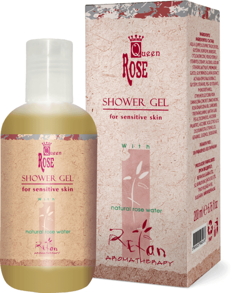 Shower gel Queen Rose 200ml. - REFAN