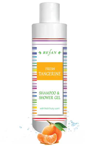 Shampoo-shower gel Fresh Tangerine - REFAN